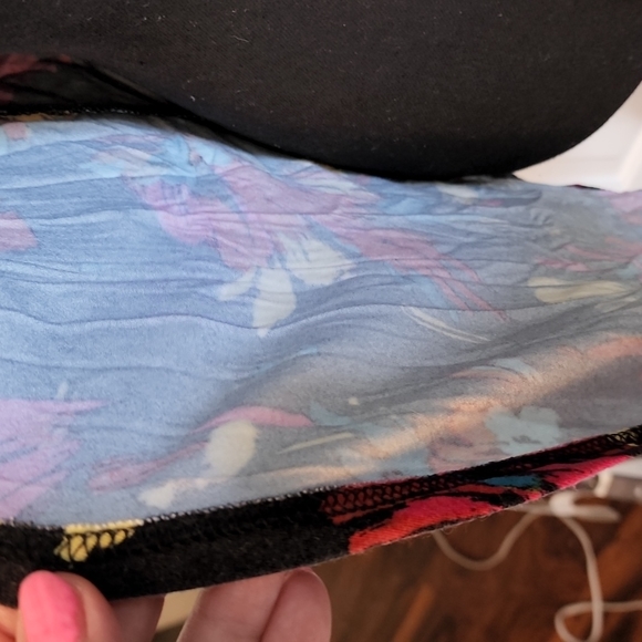 LIZ LANGE color splash open cardigan - Picture 4 of 11